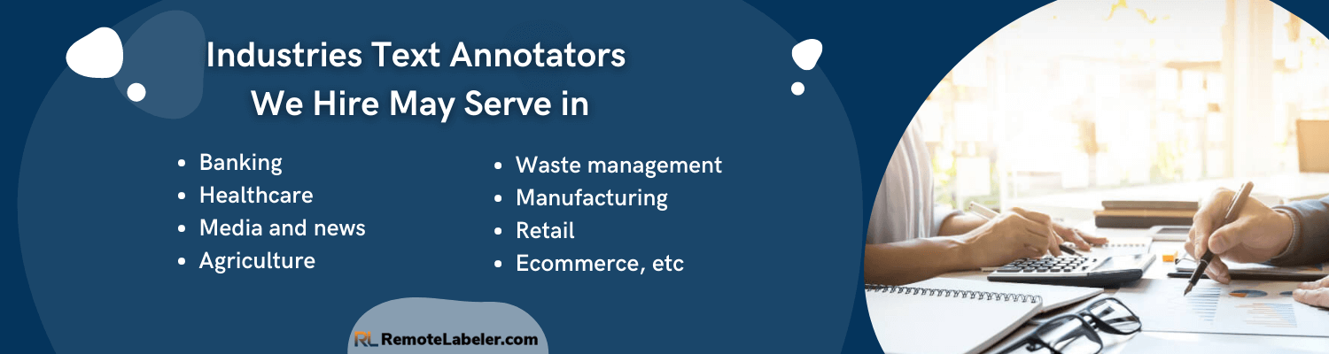 industries where text annotator can work industries where text annotator can work