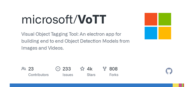VoTT (Visual Object Tagging Tool)
