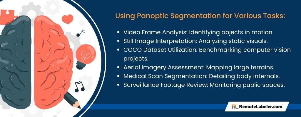 Using Panoptic Segmentation